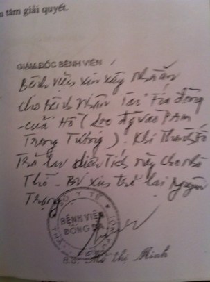 Mượn tu viện Dòng Chúa Cứu thế Hà Nội